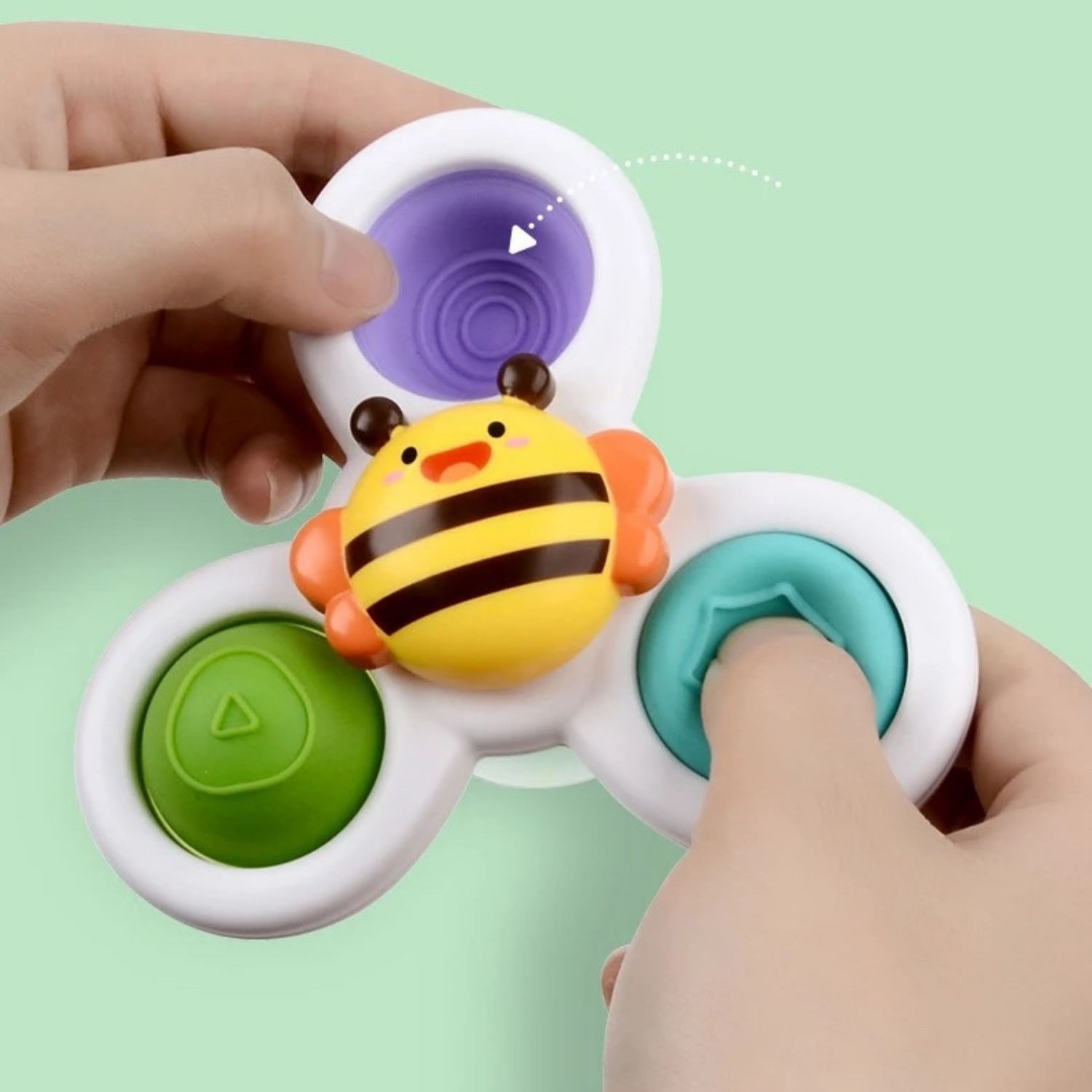 Развивающие игрушки BOSSTOYS Симпл Димпл/ Поп ит для малышей на присоске - фото 5