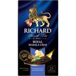 Чай черный Richard Royal Masala Chai ароматизированный 25 пакетиков