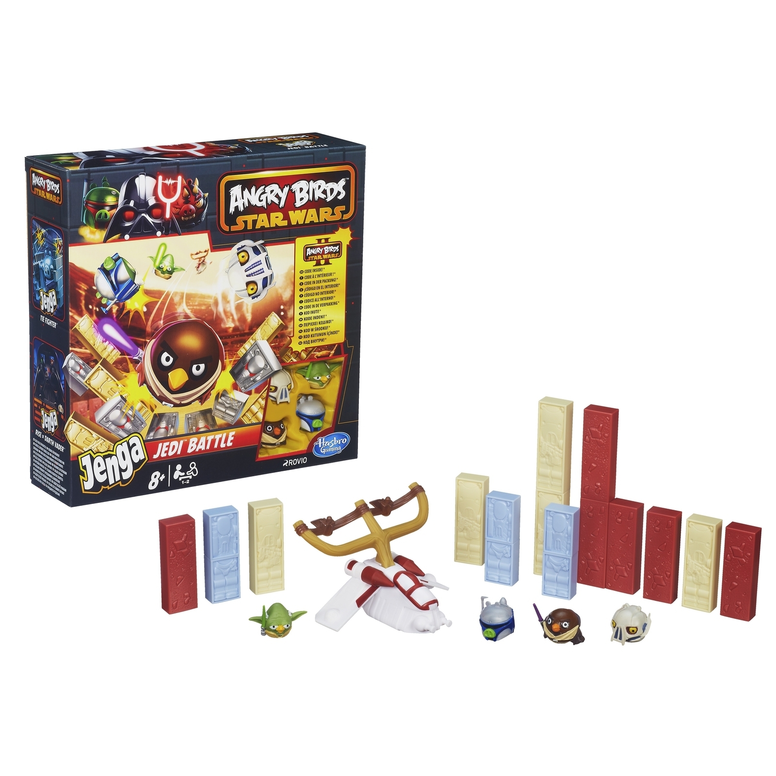 Игра Jenga Hasbro Games Angry Birds Star Wars Дженга Атака Клонов - фото 4