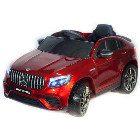 Электромобиль TOYLAND Джип Mercedes Benz GLC 63S Coupe красный