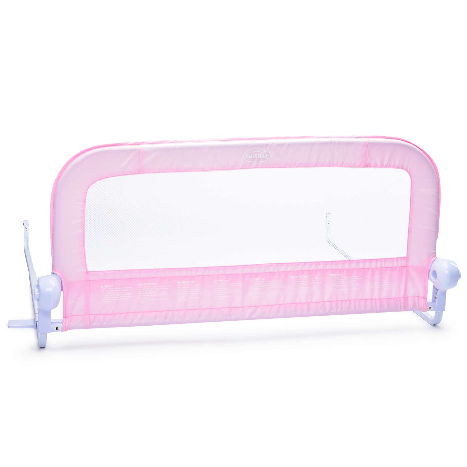 Ограничитель для кровати Summer Infant Single Fold Bedrail Розовый - фото 1