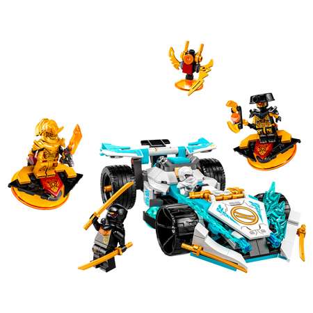 Конструктор детский LEGO Ninjago Сила дракона Зейна - Гоночная машина Кружитцу