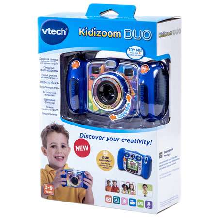 Камера Vtech Kidizoom Duo цифровая Голубой