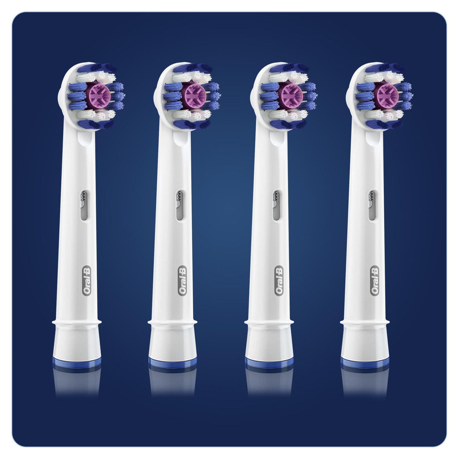 Насадки для электрической зубной щетки Oral-B 3D White 4шт - фото 4