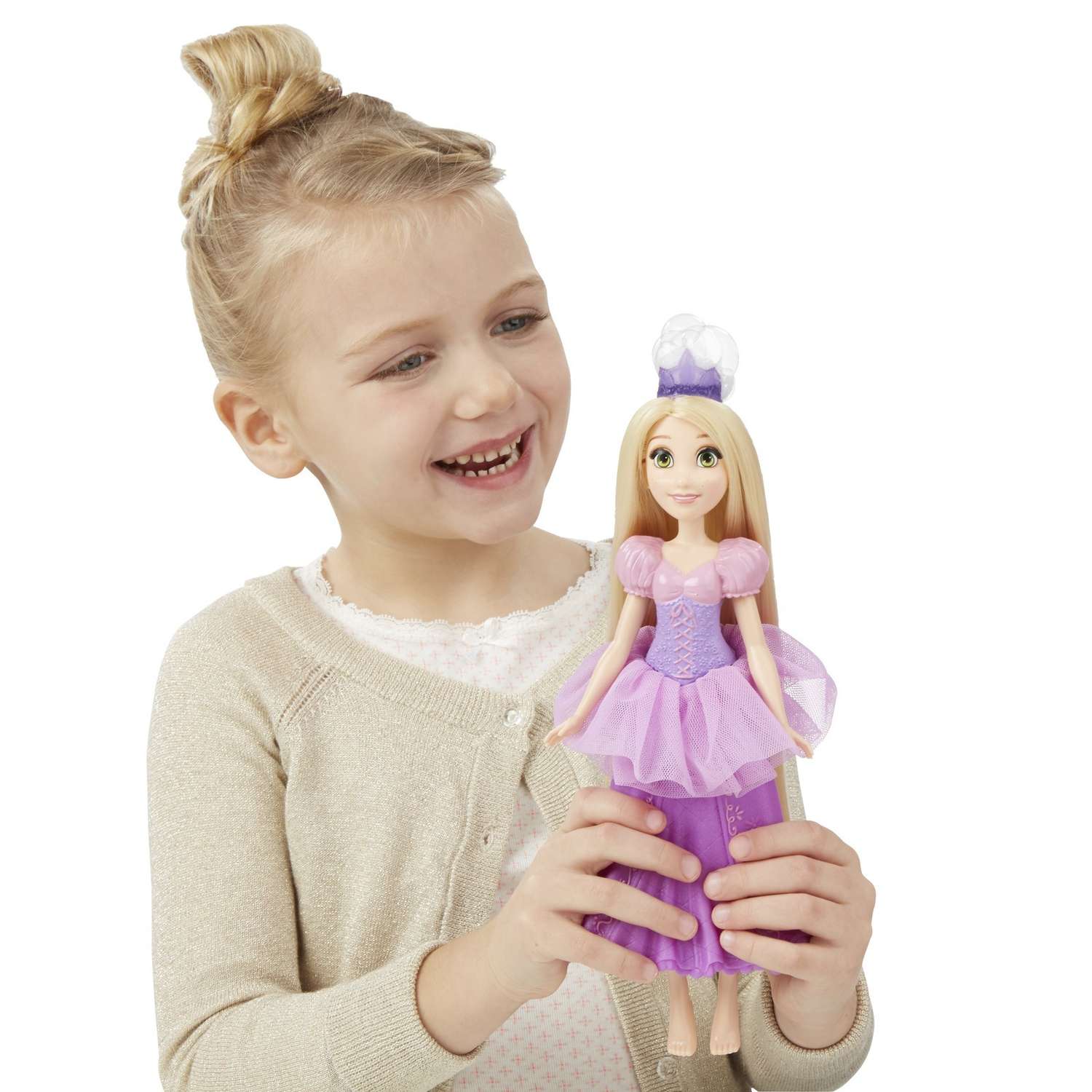 Кукла Princess Принцесса-Рапунцель для игры с водой (B5304) B5302EU4 - фото 9
