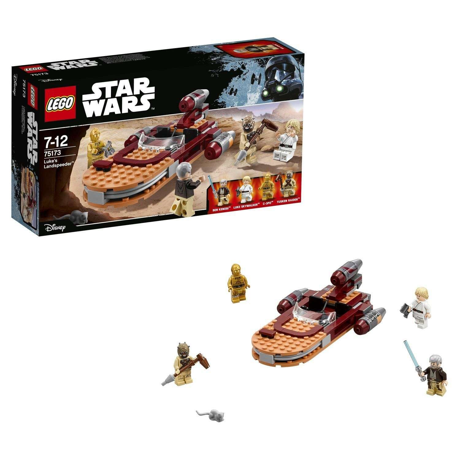 Конструктор LEGO Star Wars Спидер Люка 75173 - фото 1