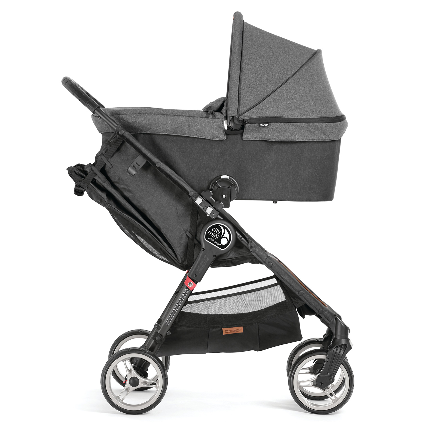 Коляска Baby Jogger CityMini 4W Anniversary Edition Серый - фото 7