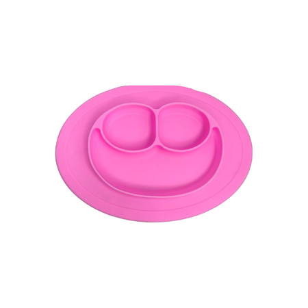 Тарелка PlayKid секционная силиконовая