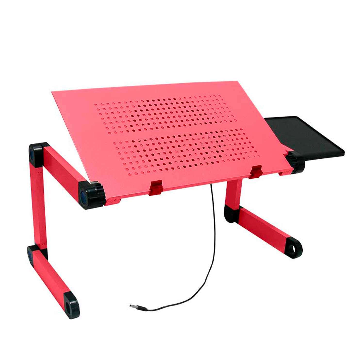Стол для ноутбука SOKOLTEC раскладной красный - фото 1