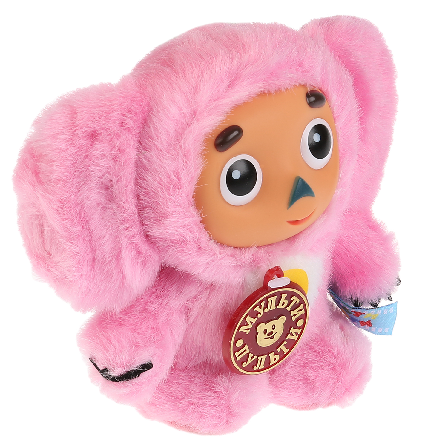 Игрушка мягкая Мульти Пульти Чебурашка Розовый 263352 - фото 2