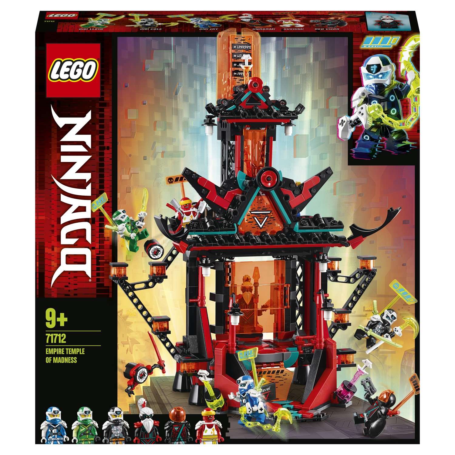 Конструктор LEGO Ninjago Императорский храм Безумия 71712 - фото 2