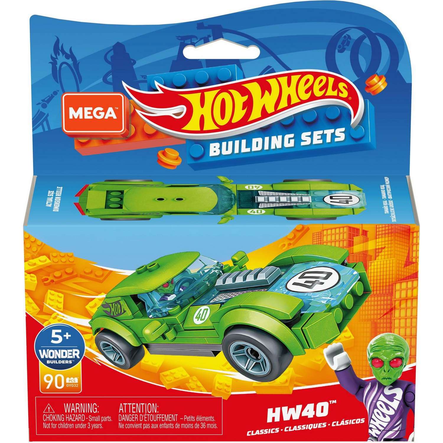 Конструктор Mega Construx Hot Wheels Машинка гоночная HW40 GYG32 - фото 2