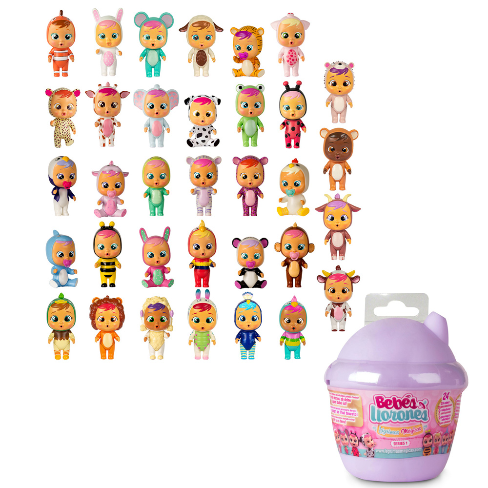 Кукла IMC Toys Cry Babies Magic Tears 97629/98442-VN/сиреневый - фото 5