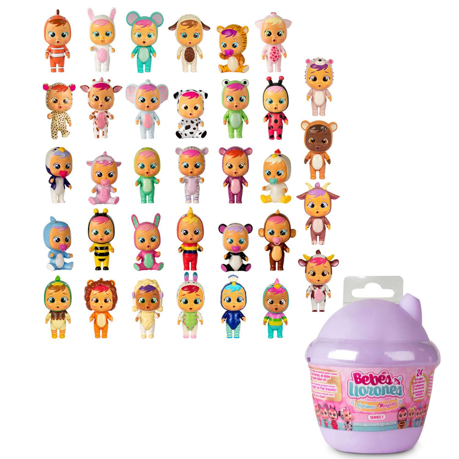 Кукла IMC Toys Cry Babies Magic Tears 97629/98442-VN/сиреневый - фото 5