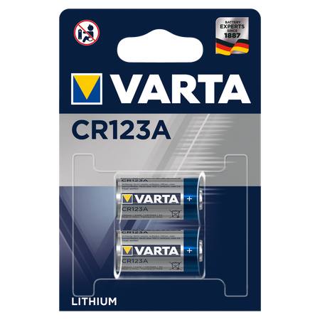 Батарейки Varta CR123A 6205301402