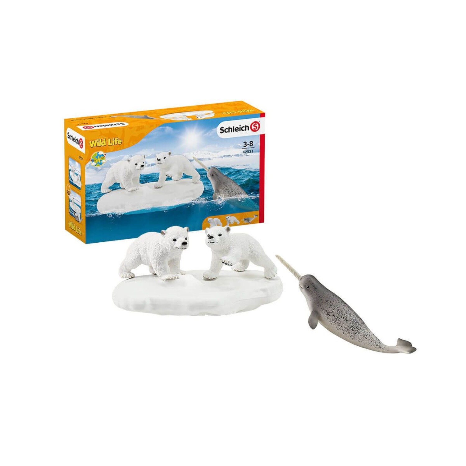 Набор SCHLEICH Полярная игровая площадка 4элемента 42531 - фото 3