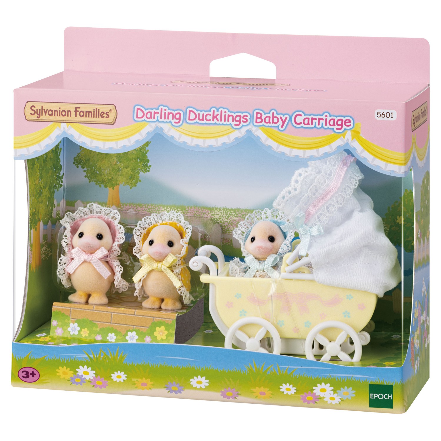 Набор игровой Sylvanian Families Утята в коляске 5601 - фото 2