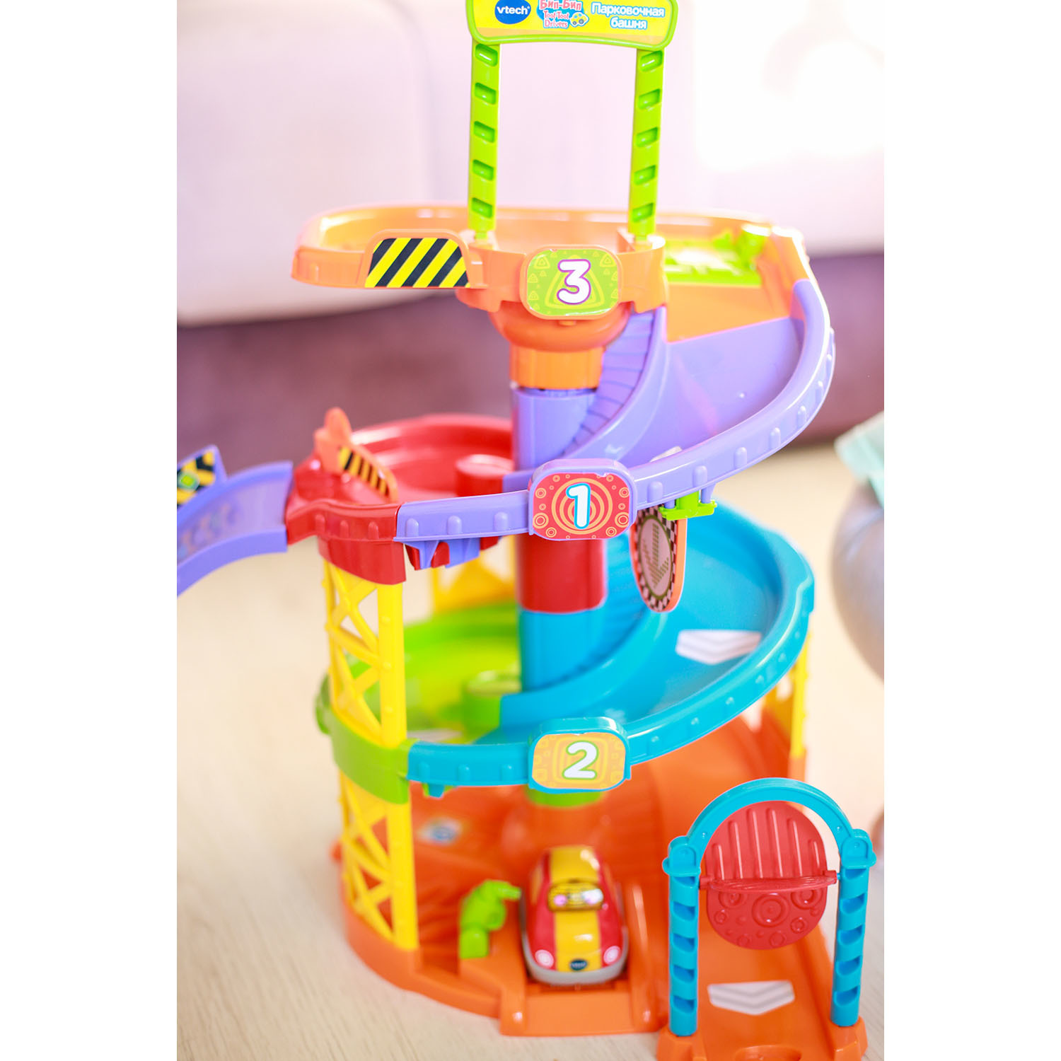 Игрушка Vtech Парковочная башня 80-152766 - фото 8