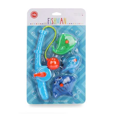 Набор игрушек для ванной Happy Baby Fishman Happy Baby