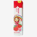 Детская зубная паста edel+white Fruchtli Strawberry со вкусом клубники 50 мл От 0 до 6 лет