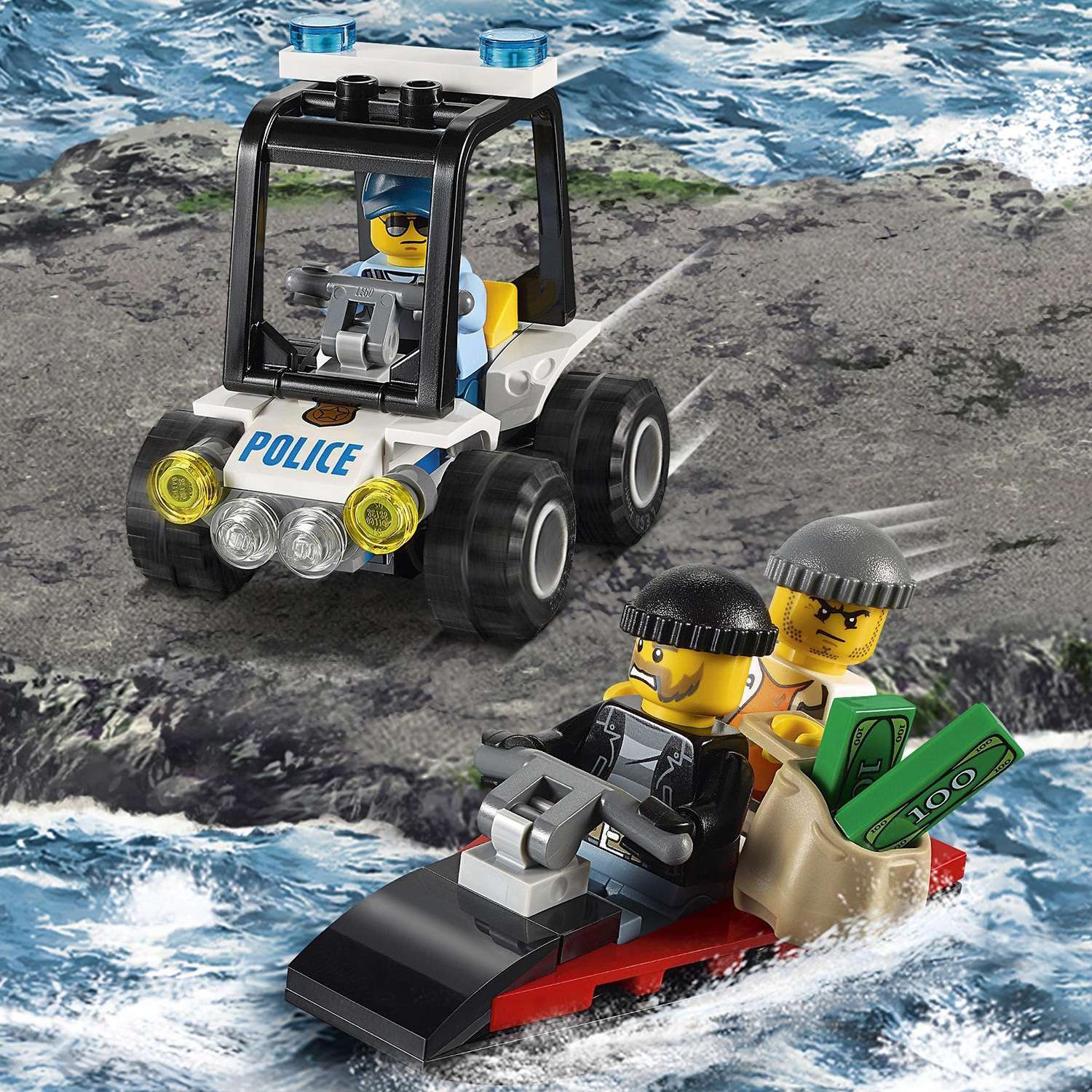 Конструктор LEGO City Police Набор для начинающих «Остров-тюрьма» (60127) - фото 7