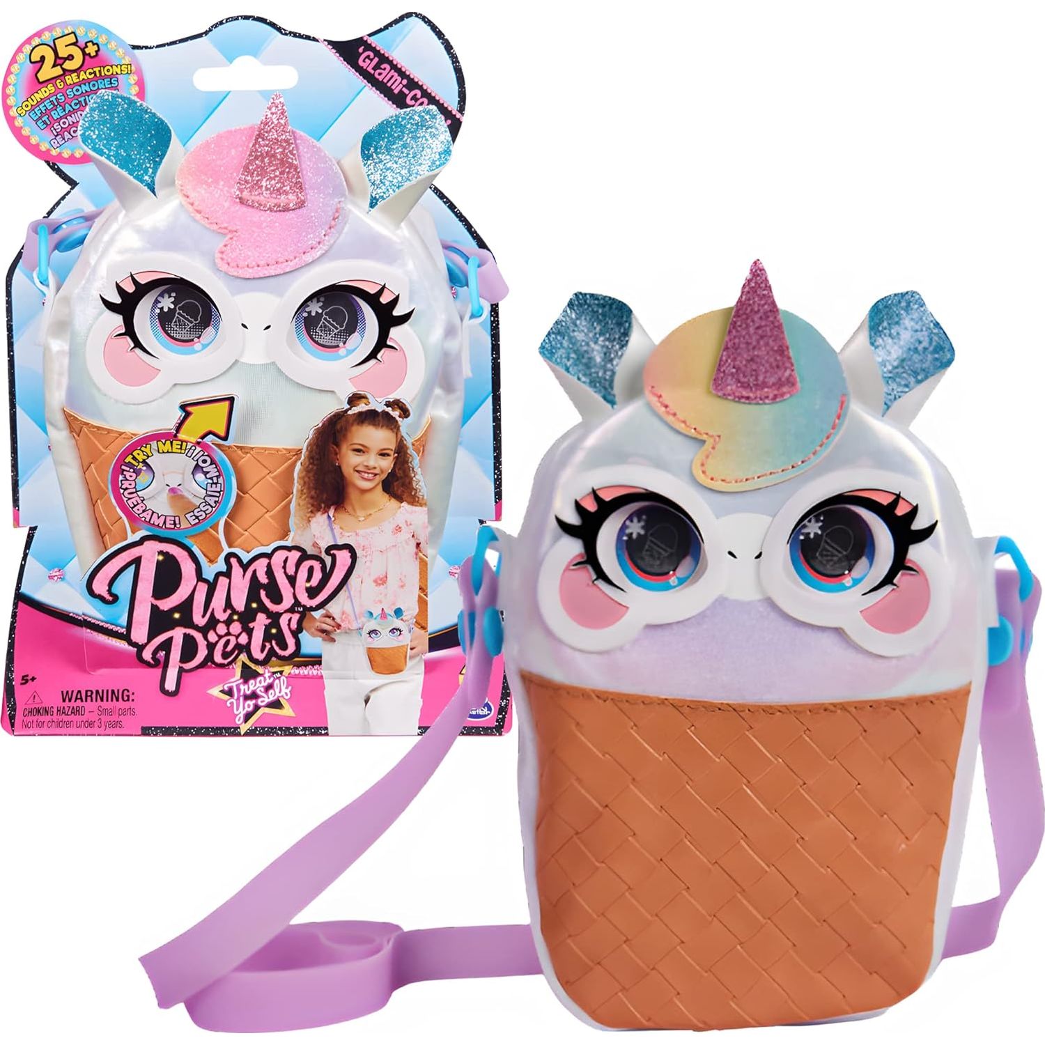 Сумочка Purse Pets Вкусняшки единорог 6065148 Purse Pets купить по цене  2999 ₽ в интернет-магазине Детский мир