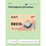 Накладные ресницы DECO. Faux mink с эффектом норки №302