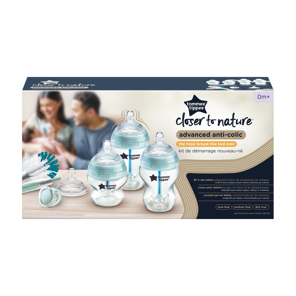 Набор бутылочек Tommee tippee для новорожденнго Advanced Anti-Colic голубой - фото 1