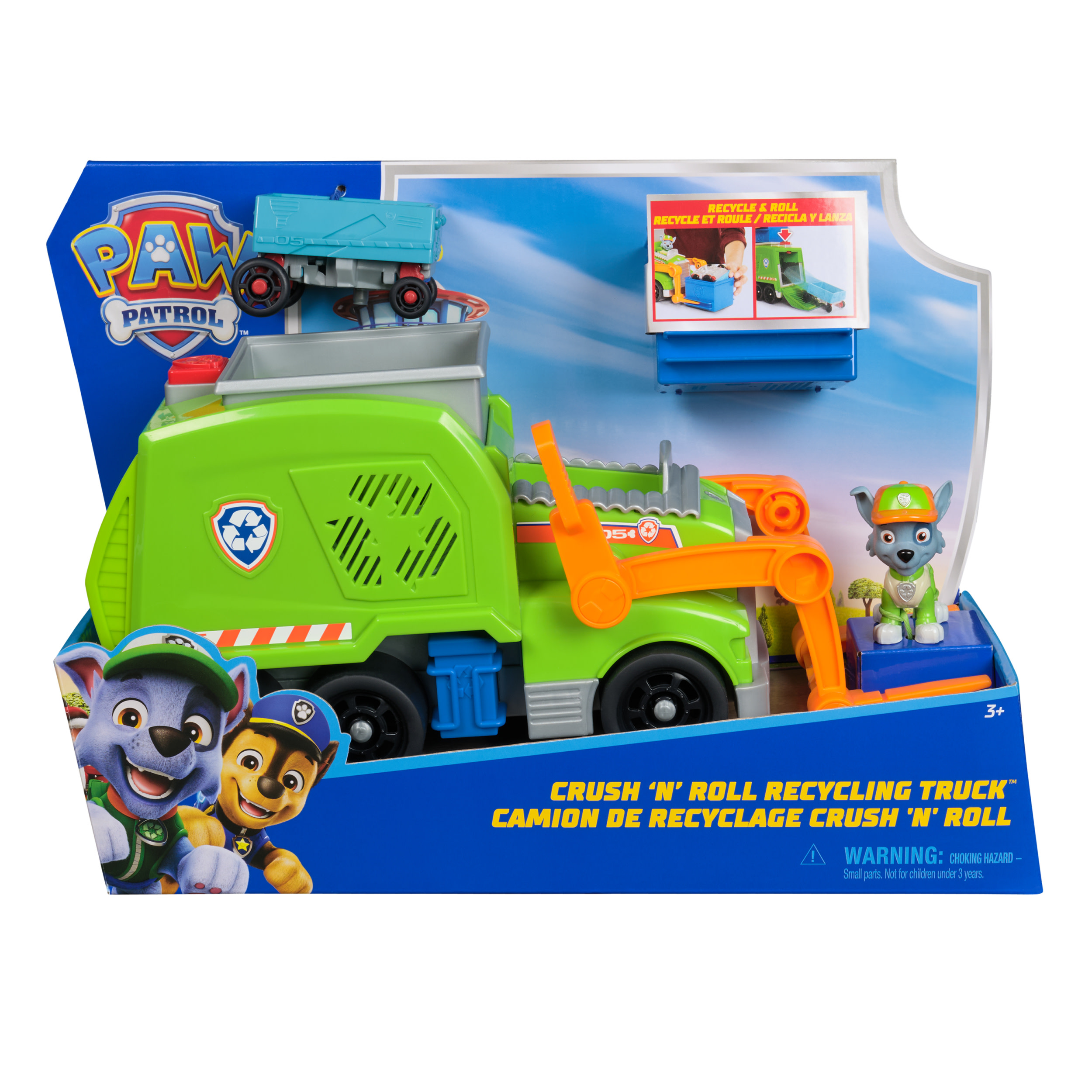 Игровой набор Paw Patrol Рокки зеленый 6071248 - фото 4