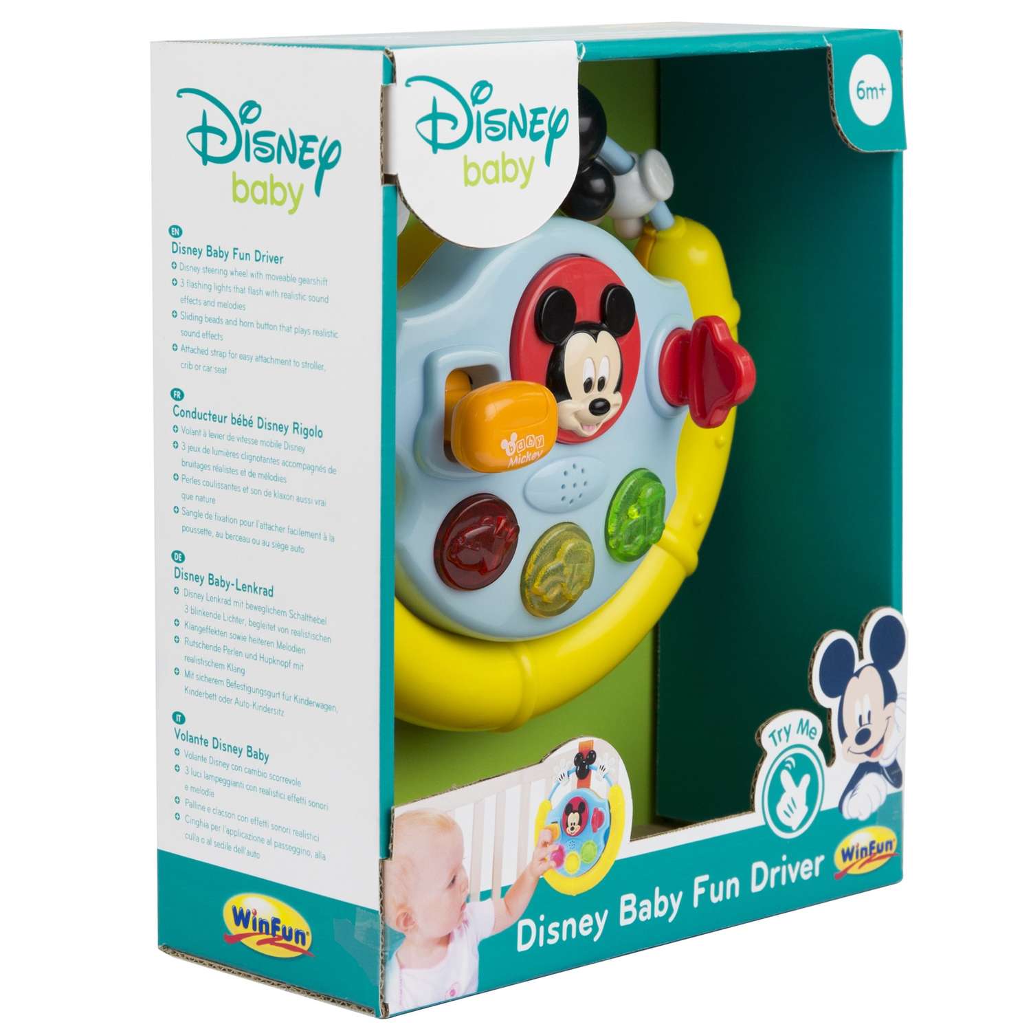 Игрушка Disney Веселый водитель Микки 0705D-NL - фото 3