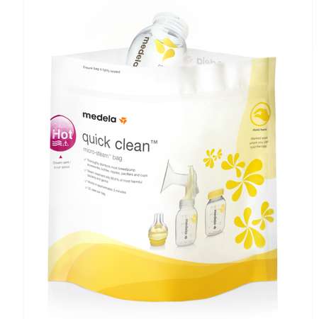 Пакеты для стерилизации Medela в СВЧ Quick Clean 5 шт