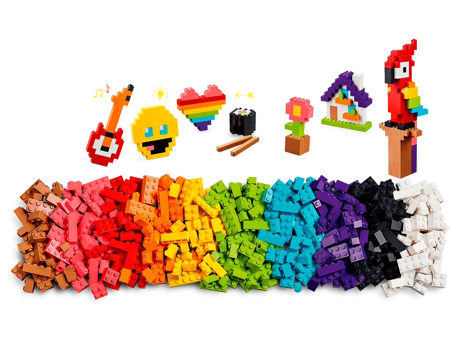 Конструктор Lego Classic LEGO детский Множество кубиков 11030 - фото 10