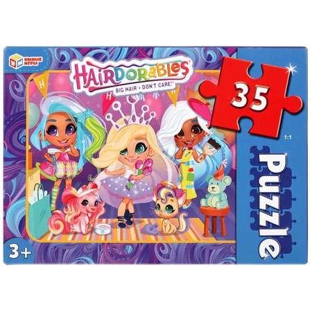 Макси-пазлы Умные Игры Hairdorables 35 деталей