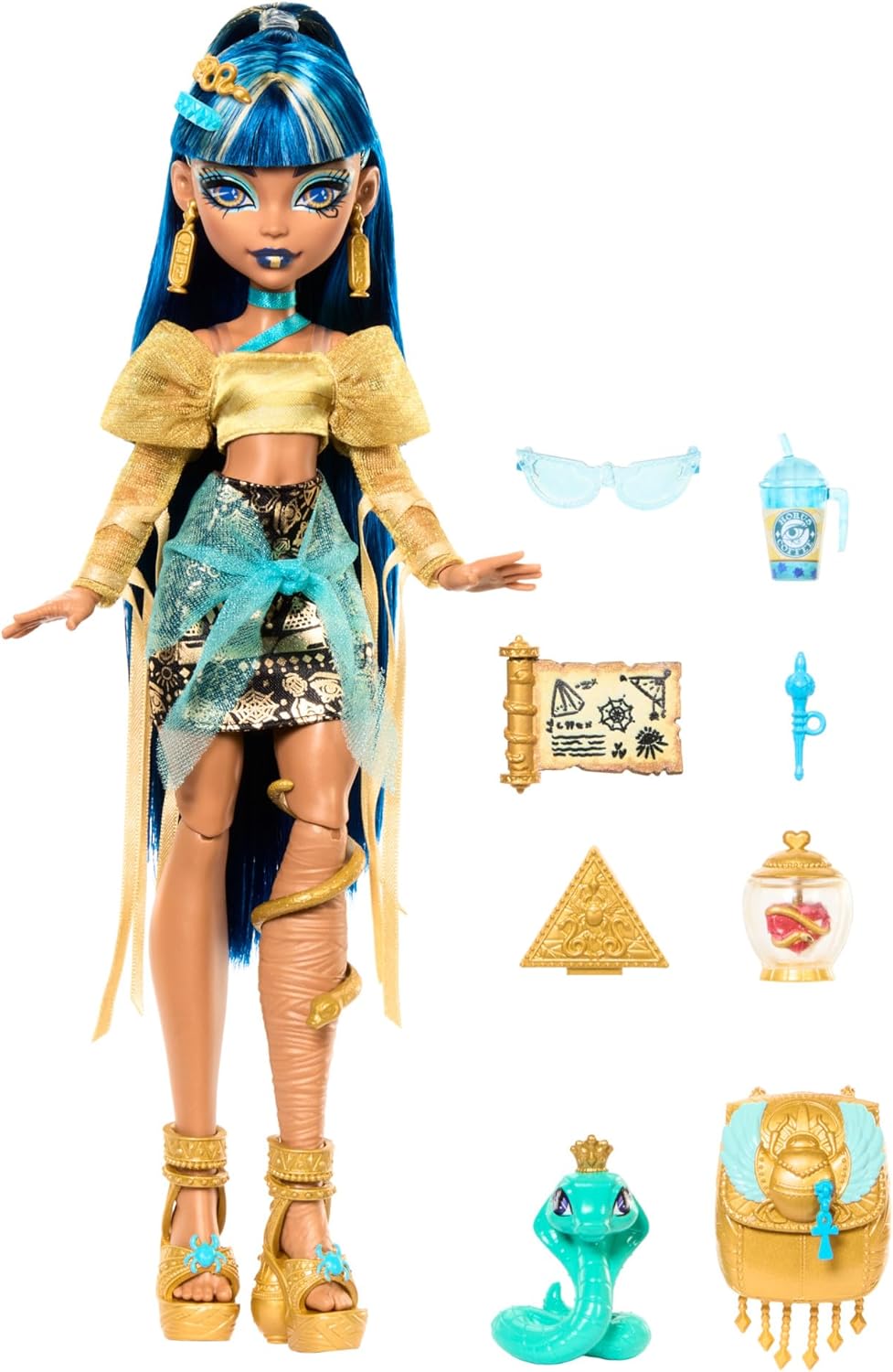 Кукла Monster High Core Doll Cleo HXH74 HXH74 - фото 2