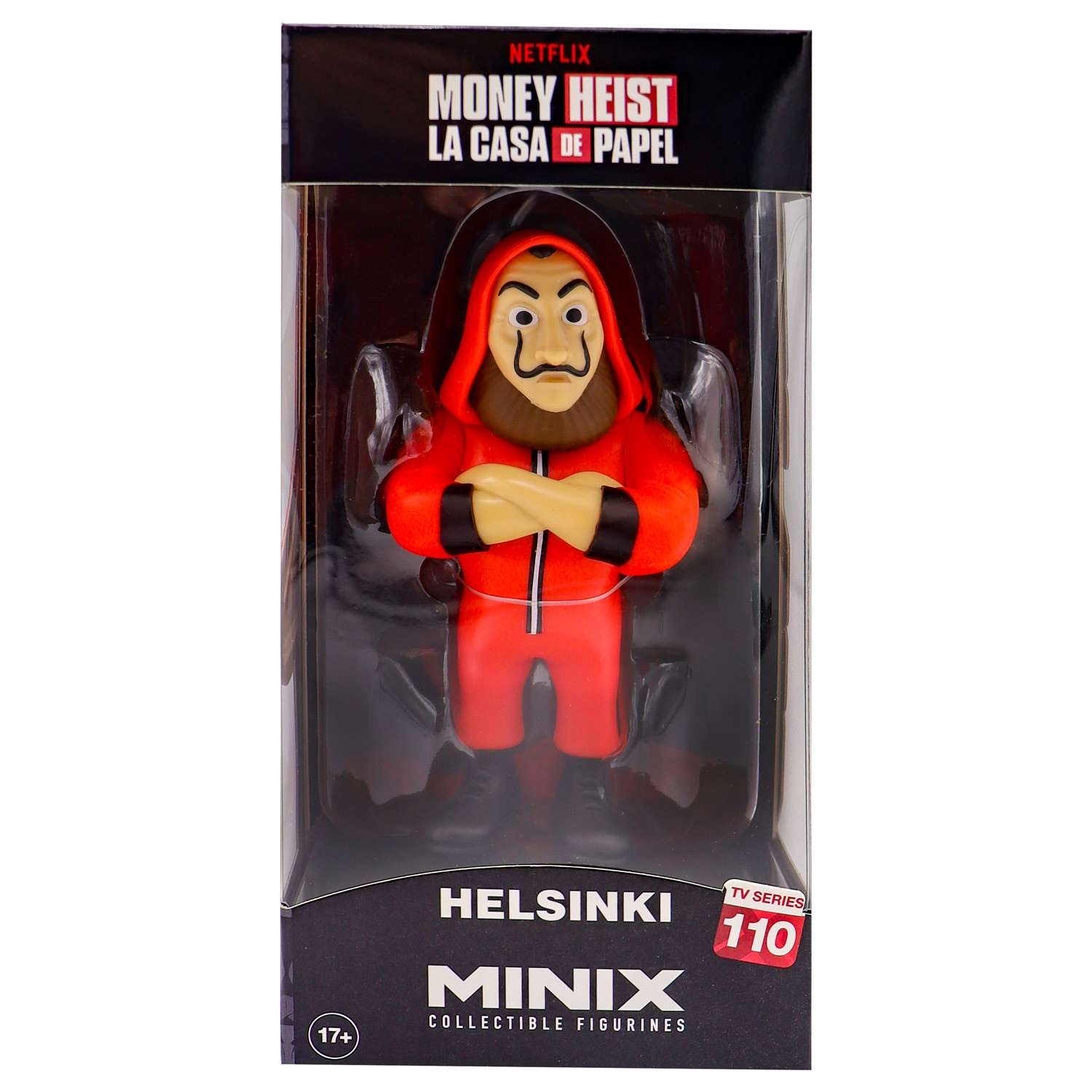 Игрушка фигурка Minix Бумажный дом Хельсинки в маске 12 см 13852 - фото 4