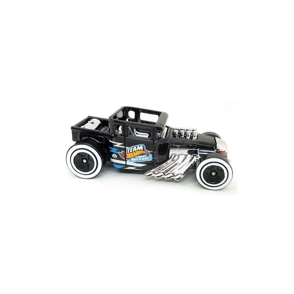 Автомобиль Hot Wheels Bone Shaker 1:64 черный 62834 - фото 1