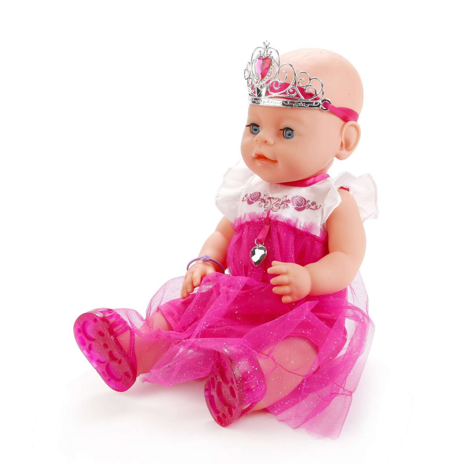 Кукла Карапуз Пупс 5 функций озвученный, 40 см в ассортименте 215457 - фото 10
