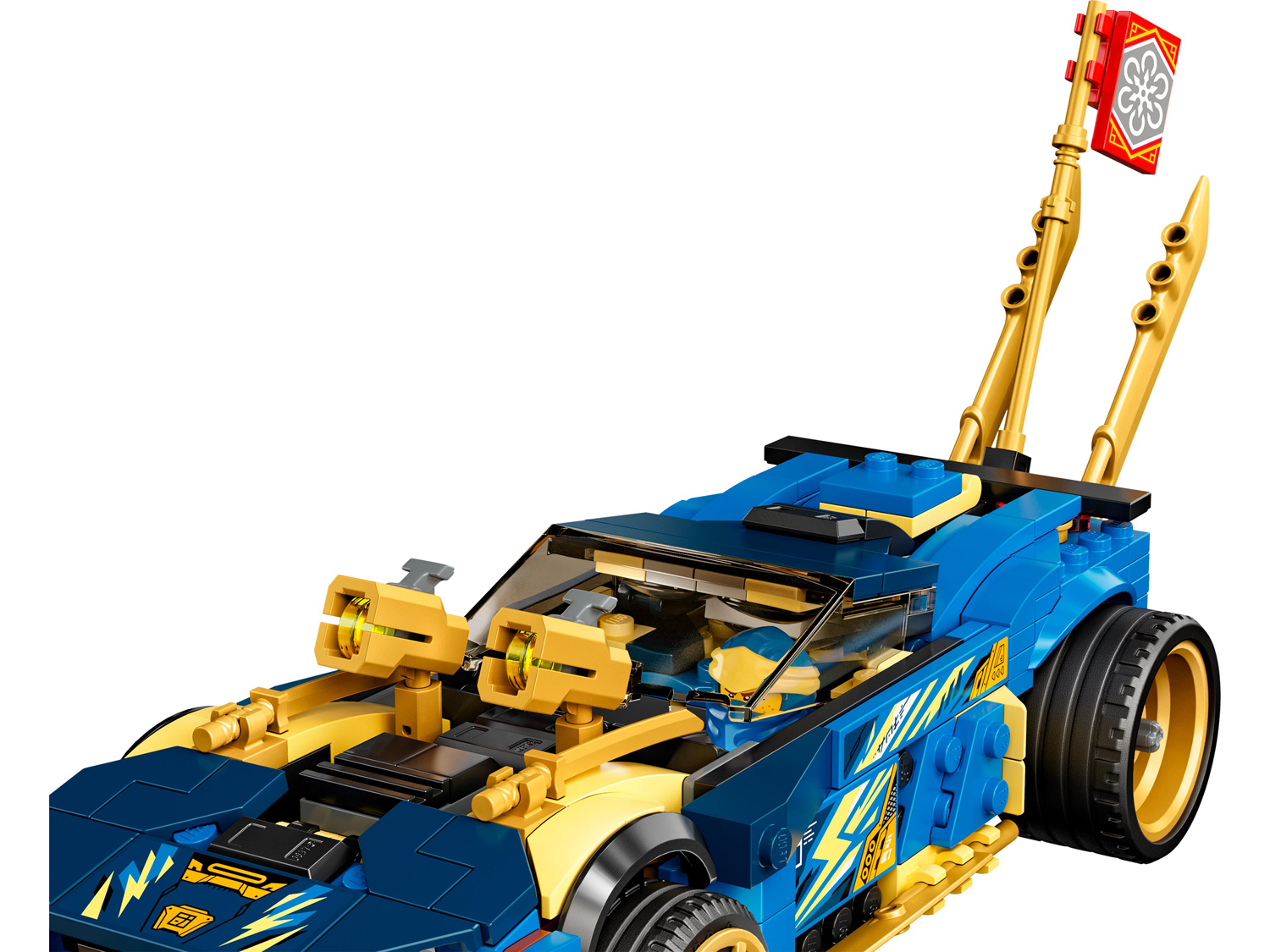 Конструктор детский LEGO Ninjago Гоночный автомобиль 71776 - фото 25