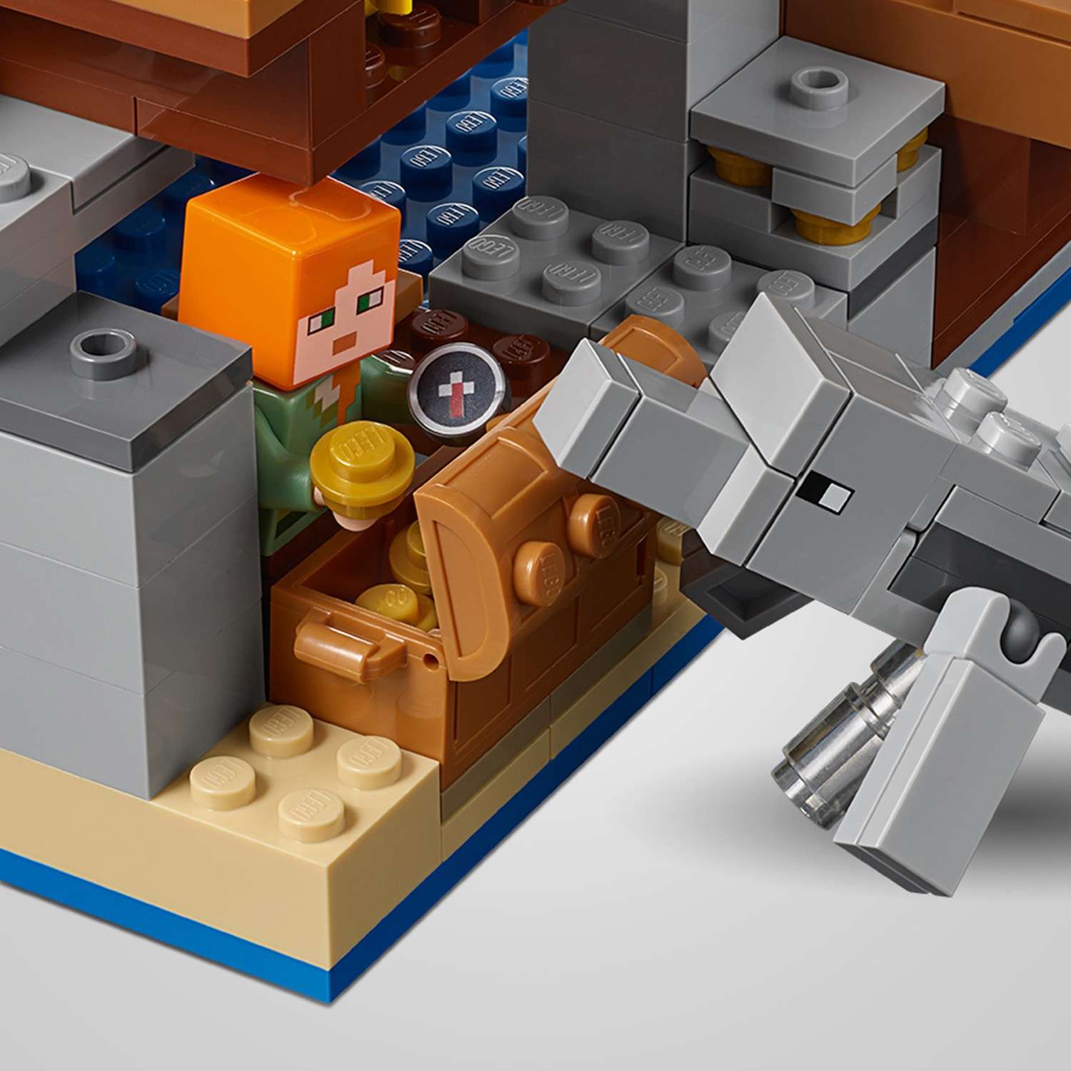 Конструктор LEGO Minecraft Приключения на пиратском корабле 21152 - фото 7