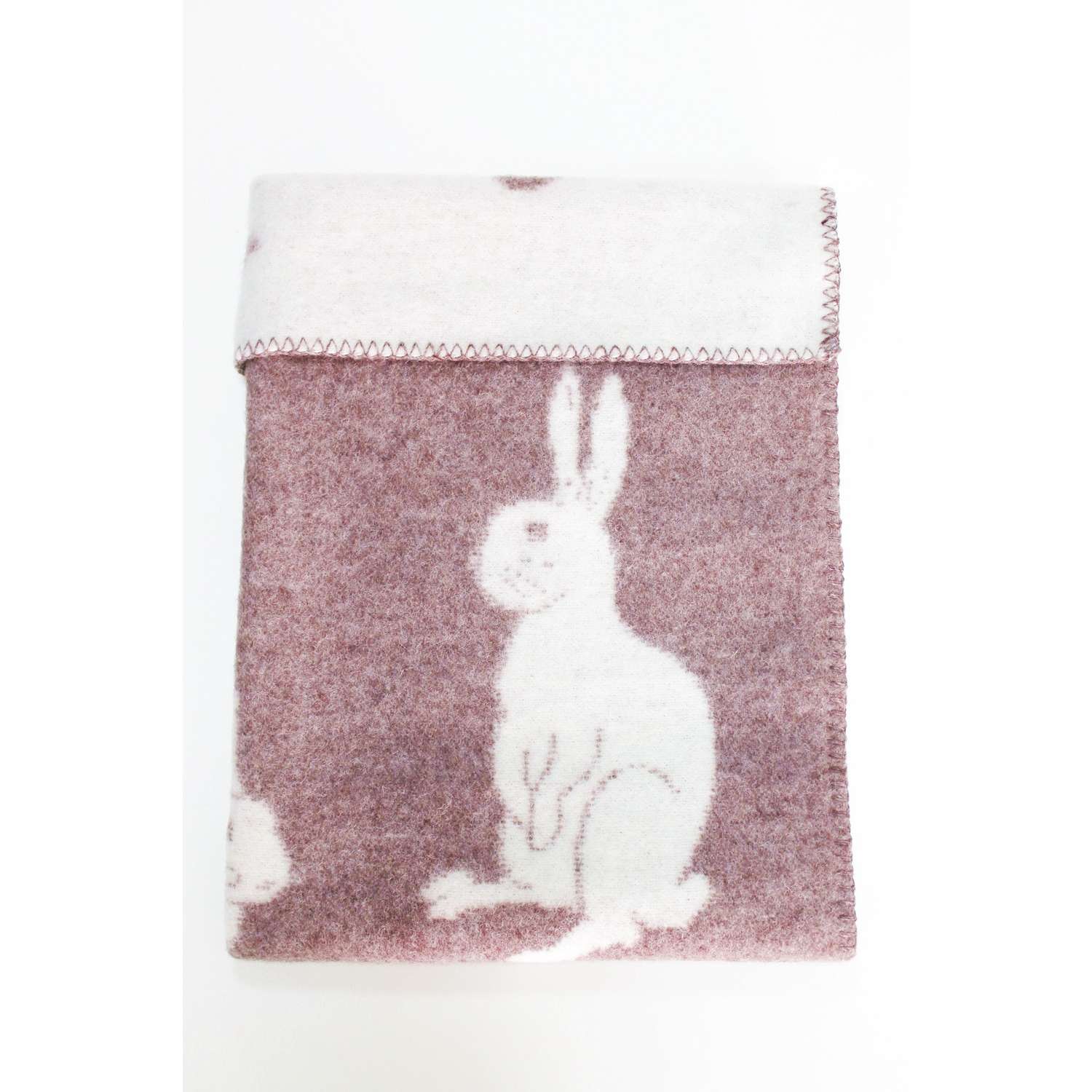 Одеяло шерстяное детское Klippan Saule Кролик Роджер 70х90 см - фото 1
