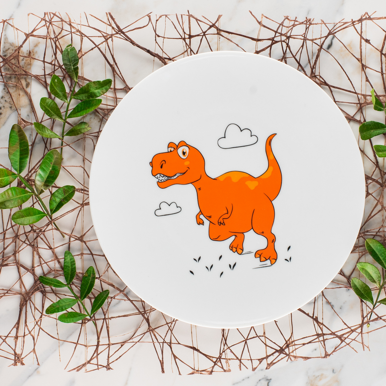 Набор посуды Salad Динозавр Тиранозавр - фото 3