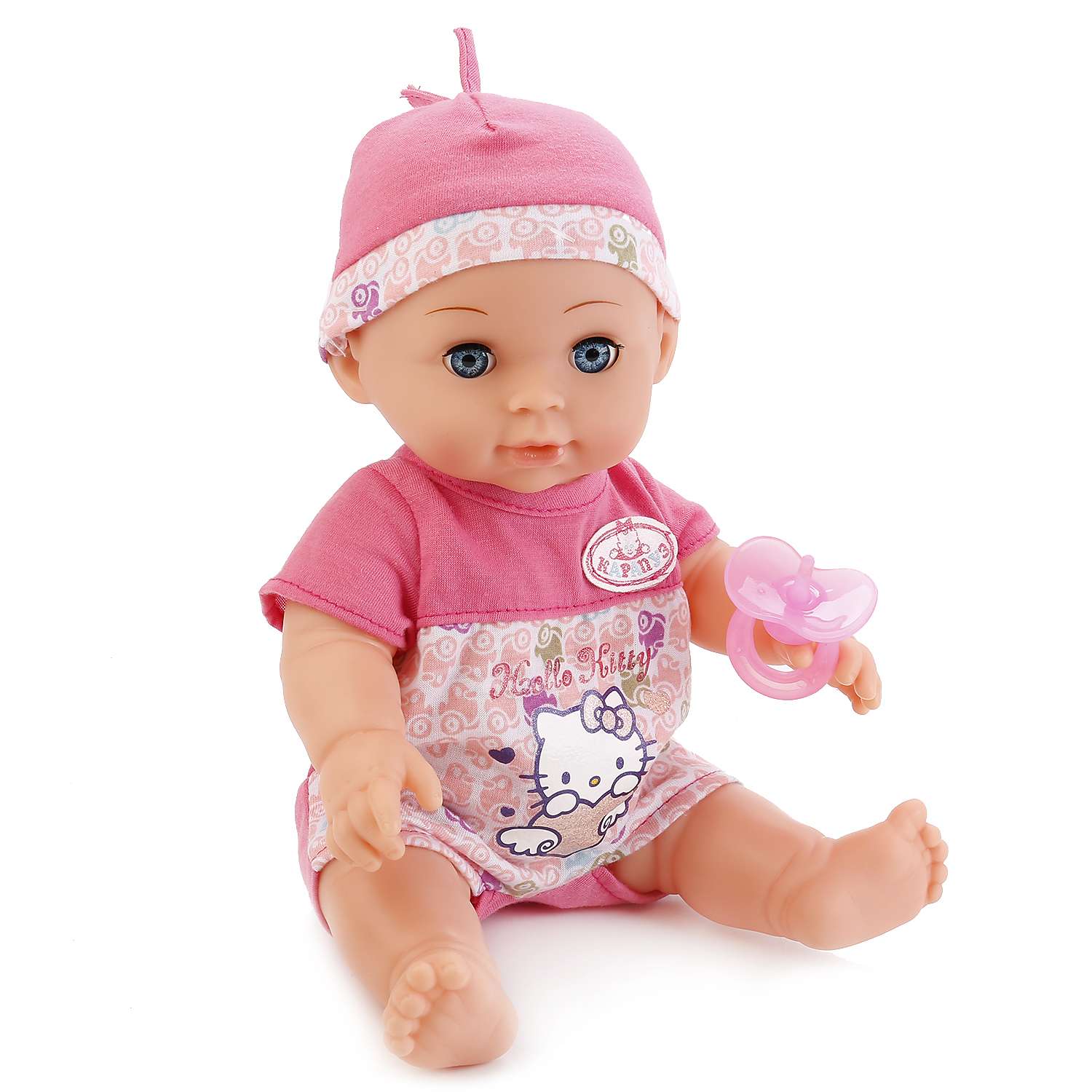 Кукла Карапуз интерактивная в розовом костюмчике 230220 - фото 3