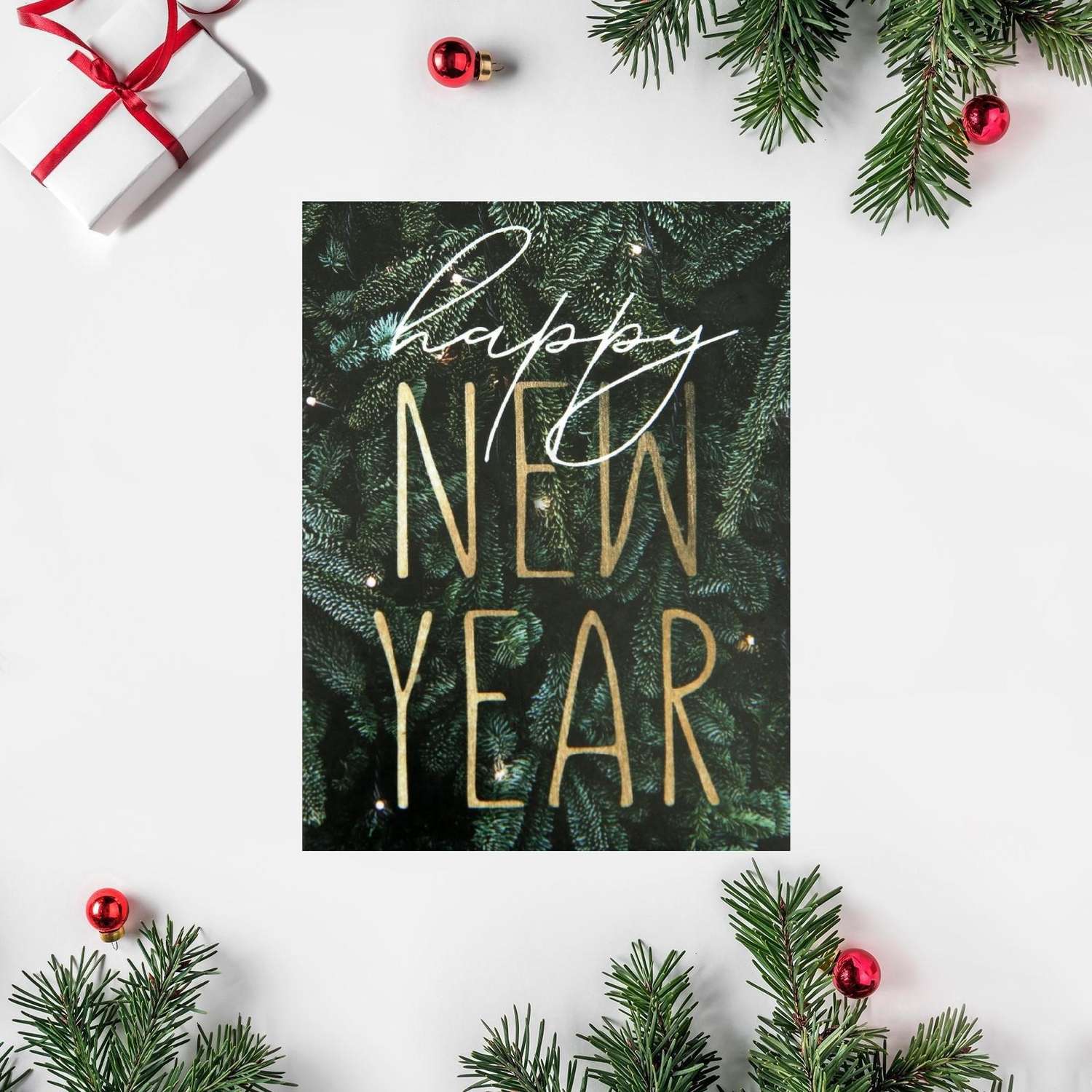 Набор Дарите Счастье открыток комплиментов«Новогодние»в наборе 26 шт. 8×6 см - фото 16