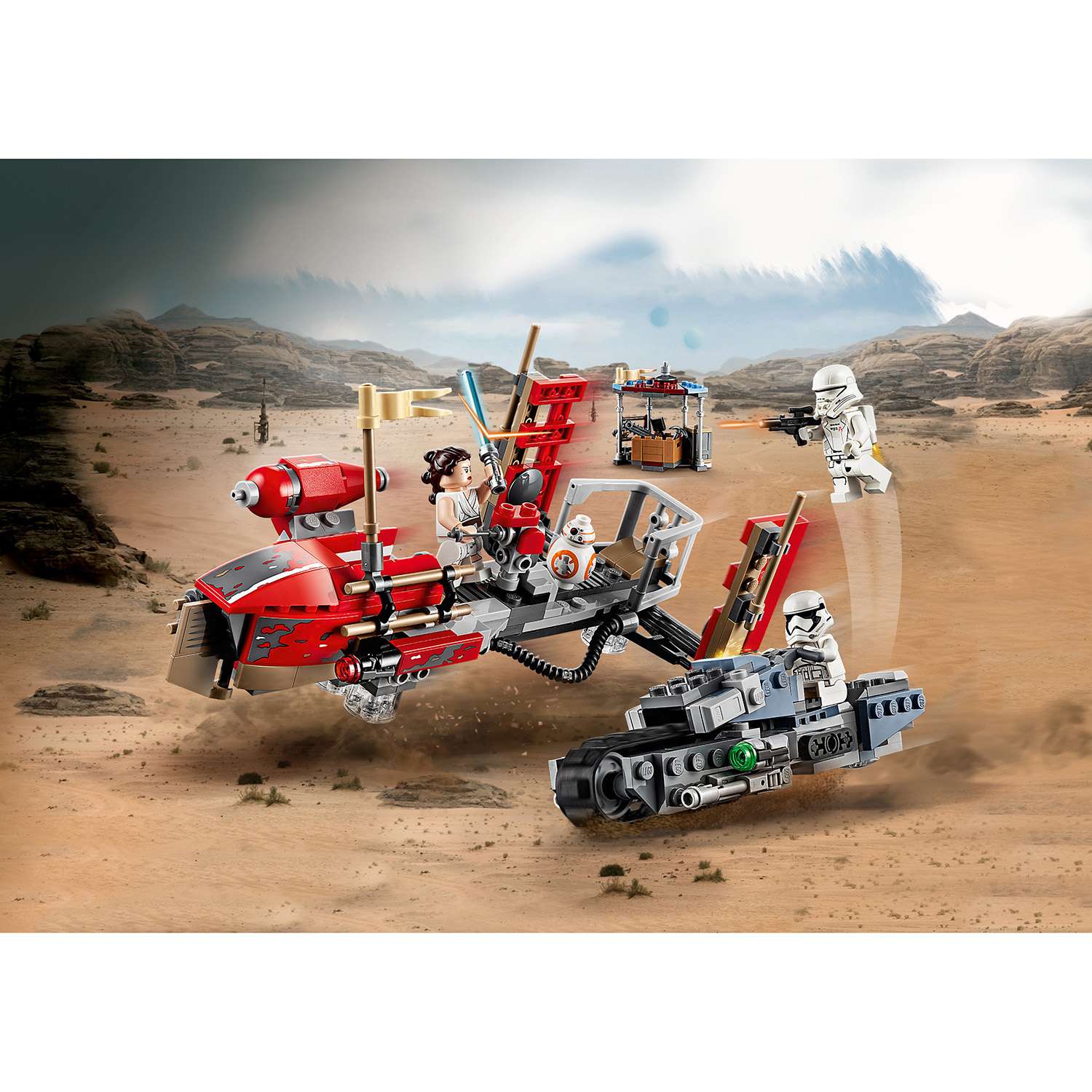 Конструктор LEGO Star Wars Погоня на спидерах 75250 - фото 7