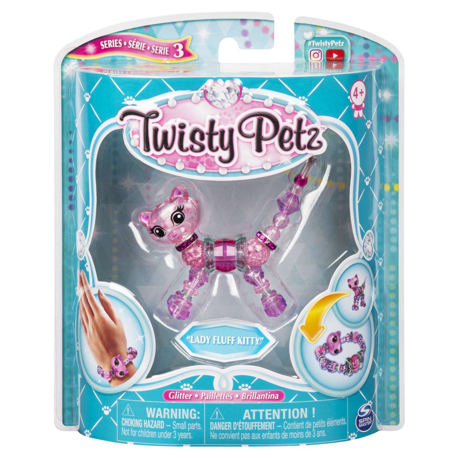 Набор Twisty Petz Фигурка-трансформер для создания браслетов Lady Fluff Kitty 6044770/20116683 - фото 1