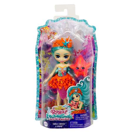 Кукла Игр набор Enchantimals Седда Морской конек с семьей HCF73