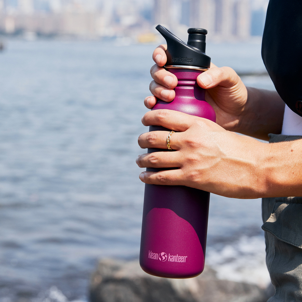 Бутылка Klean Kanteen Classic Sport 27oz Purple Potion 800 мл - фото 3