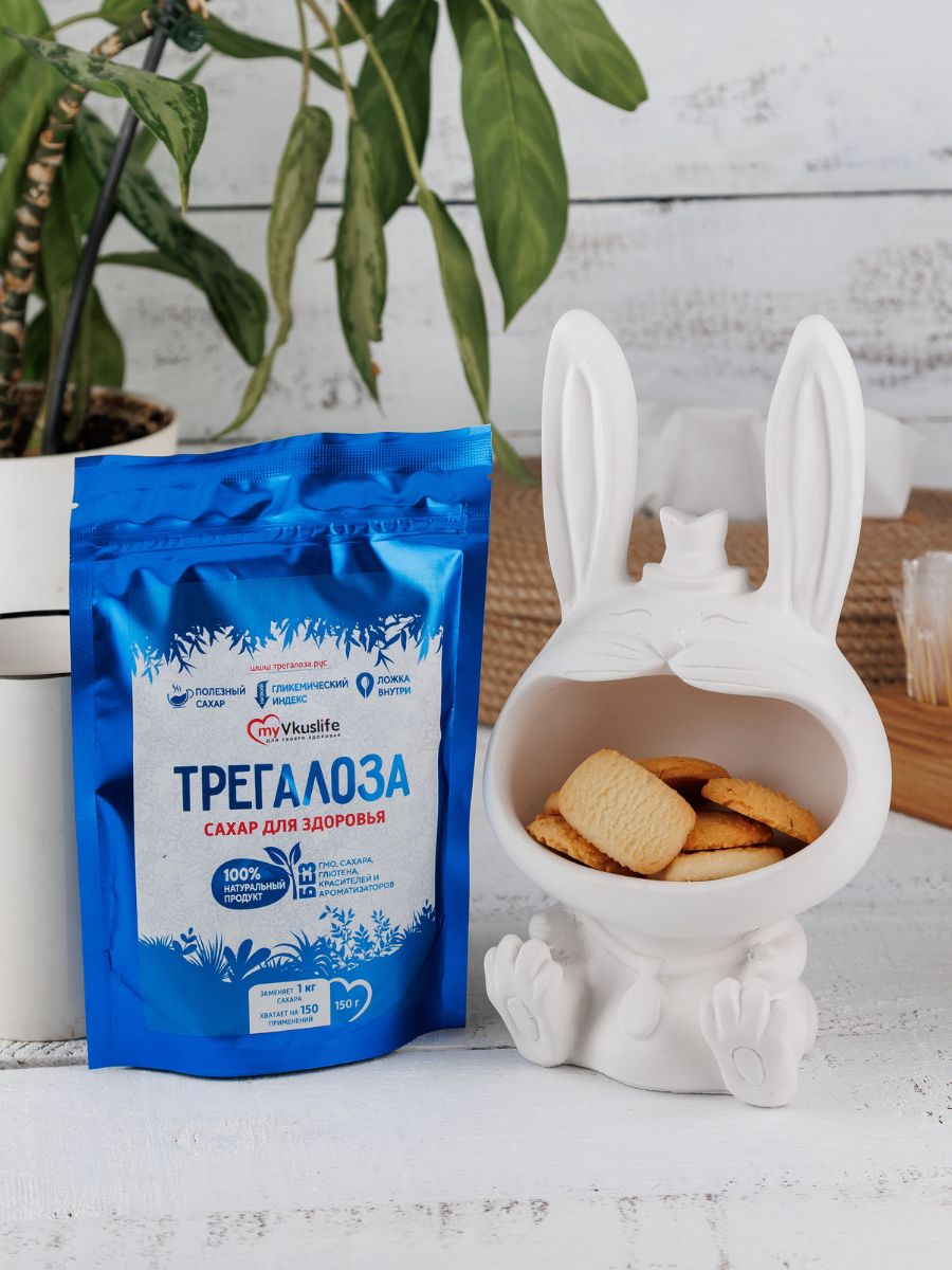 Трегалоза 150 г LONGA VITA натуральный сахарозаменитель myVkuslife с неотамом 150 г - фото 16