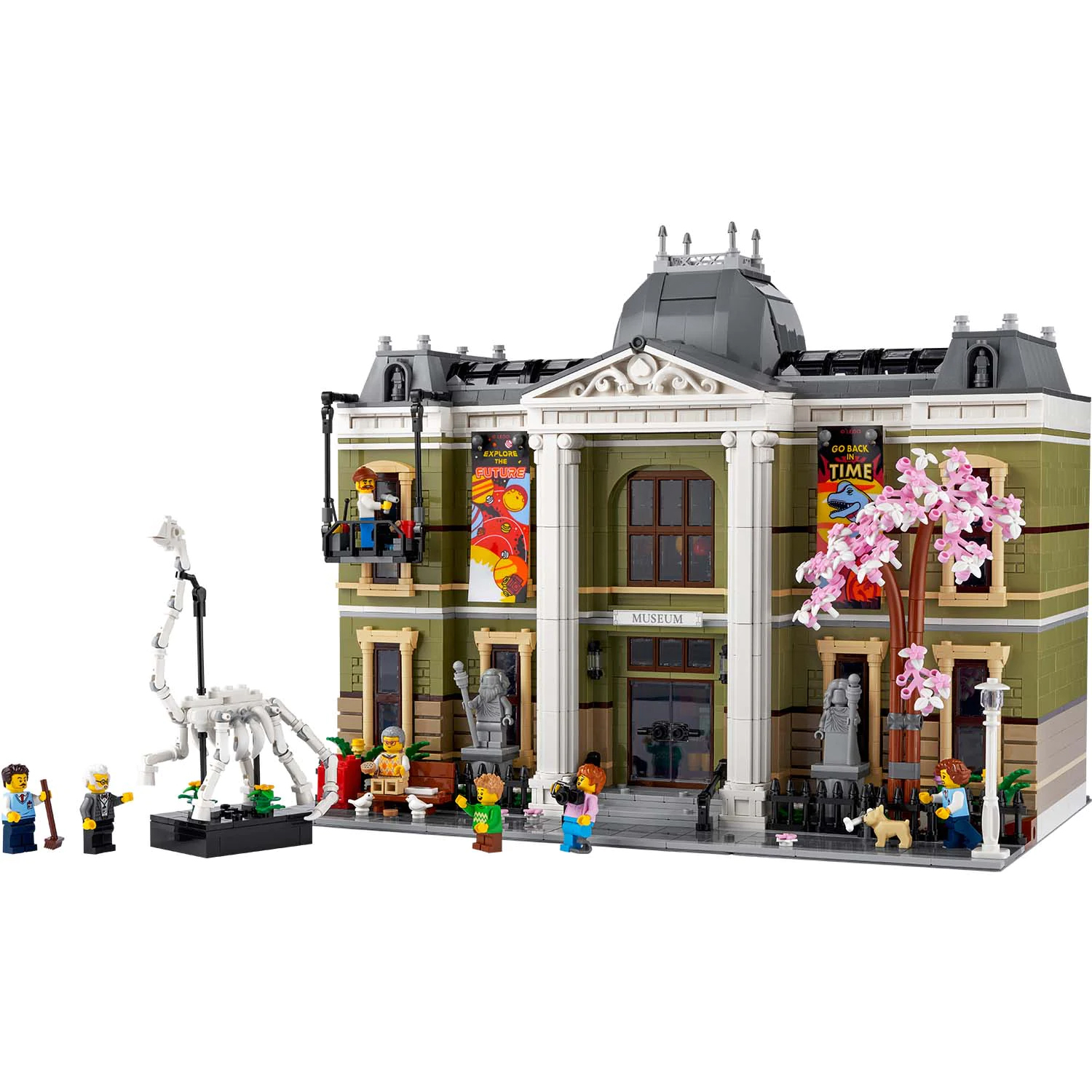 Конструктор детский LEGO Icons Музей Естественной Истории 10326 - фото 2