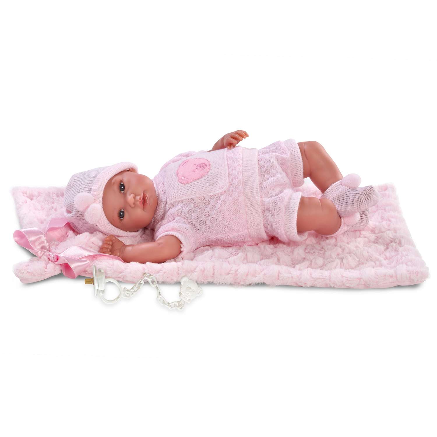 Кукла Llorens 36 см с одеялом L 63616 - фото 2